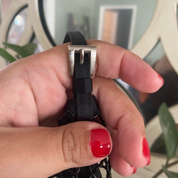 Rare Collectors Vintage Prada black beaded silk chiffon mini bag - Picture 9 of 10